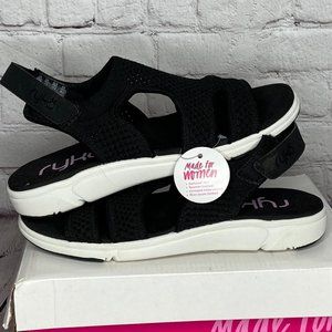 NWT Ryka Stretch Knit Sport Sandals
